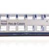 Voiture V02N Nord-Pas de Calais (nouvelle numérotation) - de 2' classe