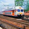 Carrozza 2 piani in livrea d'origine - semipilota con logo disabili (nuova numerazione) - immagine 2