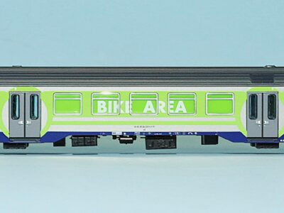 Carrozza MDVC in livrea "BIKE AREA"